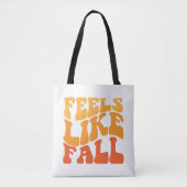 Voelt als Herfst Tote Bag (Voorkant)