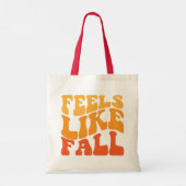 Voelt als Herfst Tote Bag (Achterkant)