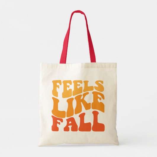 Voelt als Herfst Tote Bag (Achterkant)