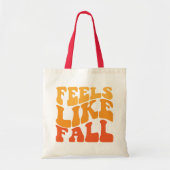 Voelt als Herfst Tote Bag (Voorkant)