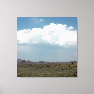 Voelt als regen canvas afdruk