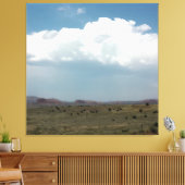 Voelt als regen canvas afdruk (Insitu (Woonkamer))