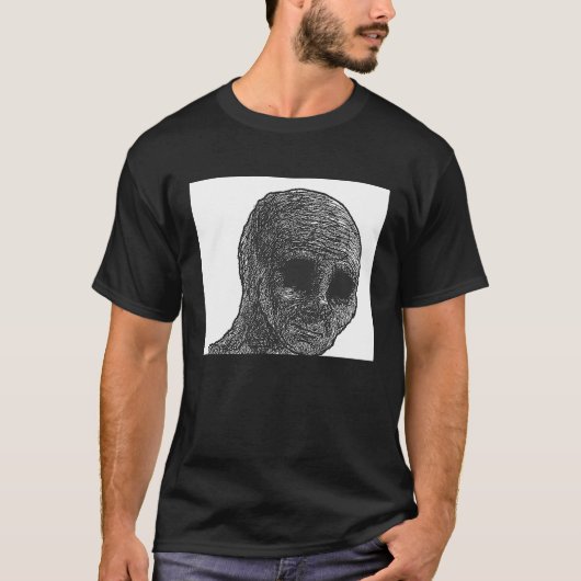 Voelt Guy Wojak Meme Doomer 1 T-shirt (Voorkant)
