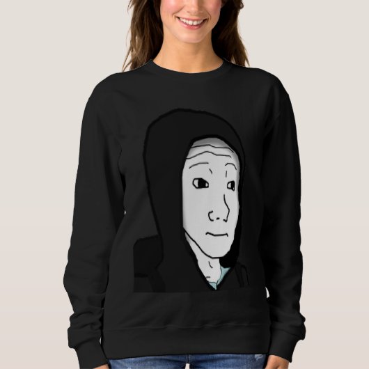 Voelt Guy Wojak Meme Doomer 1 Trui (Voorkant)