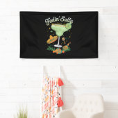 Voelt Salty Margarita Grappig Cinco De Mayo Spandoek (Insitu)