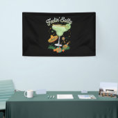 Voelt Salty Margarita Grappig Cinco De Mayo Spandoek (Beurs)