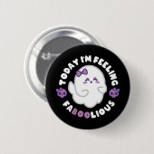 Voelt zich faboolious ronde button 5,7 cm (Voorkant /achterkant)