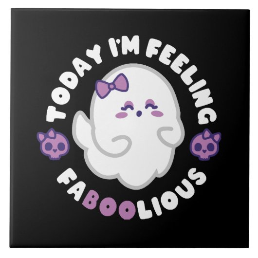 Voelt zich faboolious tegeltje (Voorkant)