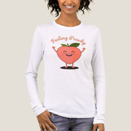 Voelt zich perzik Tri-Blend shirt