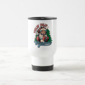 Voelt zich vrolijk Kerstman Reisbeker (Center)