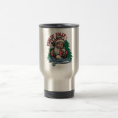 Voelt zich vrolijk Kerstman Reisbeker (Center)