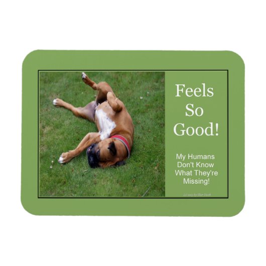 Voelt zo goed magneet (Horizontaal)