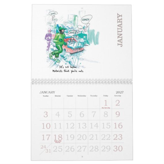 Voer 2013 uit - Agenda voor Runners Kalender (Jan 2027)