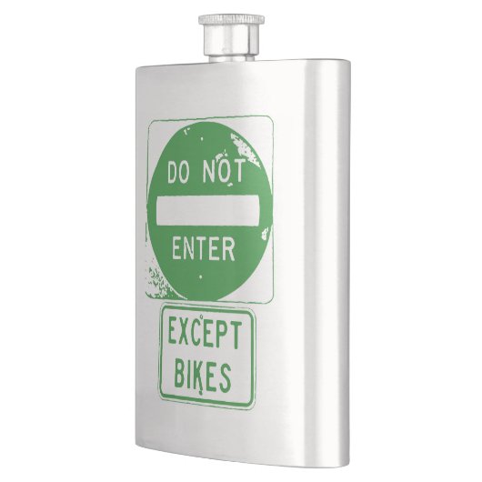 Voer alleen fietsen in heupfles (Links)