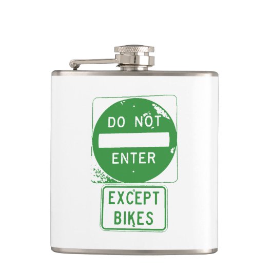 Voer alleen fietsen in heupfles (Voorkant)