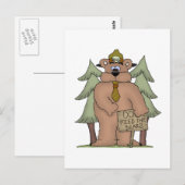 Voer de Beren uit Briefkaart (Voorkant / Achterkant)