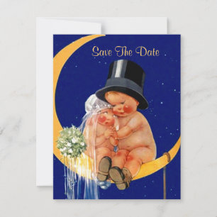 VOER DE DATUURAANKONDIGING EZ OPGESLAGEN om aan te Save The Date