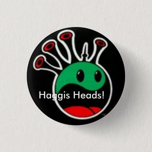 Voer de Haggis-Button in Ronde Button 3,2 Cm (Voorkant)