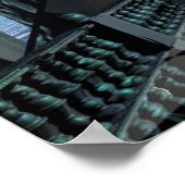 Voer de locatie in poster (Hoek)