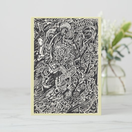 Voer de microdot-Man-flatkaart in (Staand voorkant)