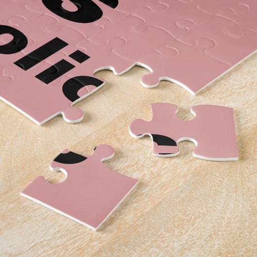 VOER DE PAARDEN NIET LEGPUZZEL (Zijkant)