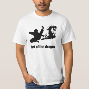 Voer de scheet van de draak in t-shirt