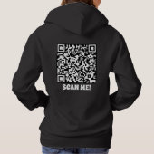 Voer de URL voor deze QR-code in Hoodie (Achterkant)