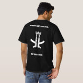 Voer die controles uit  t-shirt (Achterkant volledig)
