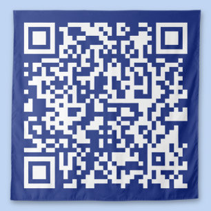 Voer direct gegenereerde URL-code in   marineblauw Wandkleed
