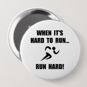 Voer hard uit ronde button 4,0 cm (Voorkant /achterkant)