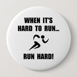 Voer hard uit ronde button 4,0 cm