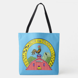 Voer het Boerderij 2022-Tas uit Tote Bag