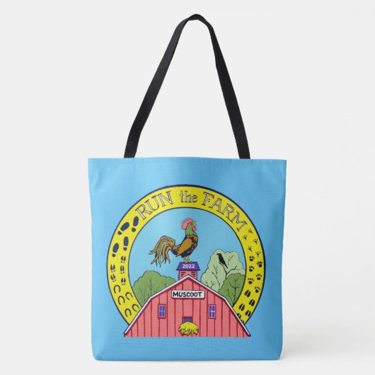 Voer het Boerderij 2022-Tas uit Tote Bag (Voorkant)