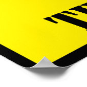 "VOER HET poster VAN DE ZOMBIES NIET AAN" (Hoek)