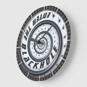 Voer het zwarte gat in grote klok (Hoek)