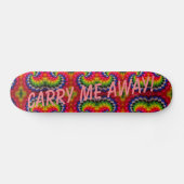 voer me mee! persoonlijk skateboard (Horizontaal)