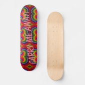 voer me mee! persoonlijk skateboard (Voorkant)