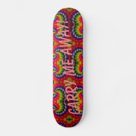 voer me mee! persoonlijk skateboard