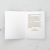 Voer met Thanksgiving en afgevende Psalm 100 in Feestdagen Kaart (Binnen)