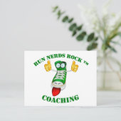 Voer Nerds Rock™ Post Card uit Briefkaart (Staand voorkant)
