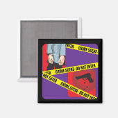 Voer niet in magneet (Voorkant / Achterkant)