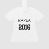 Voer nu Beer later uit Ornament (achterkant)