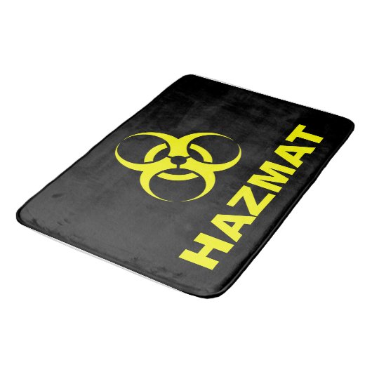 Voer op eigen risico in - Hazmat Bathmat Badmat (Gekanteld)