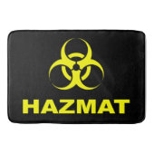 Voer op eigen risico in - Hazmat Bathmat Badmat (Voorkant)