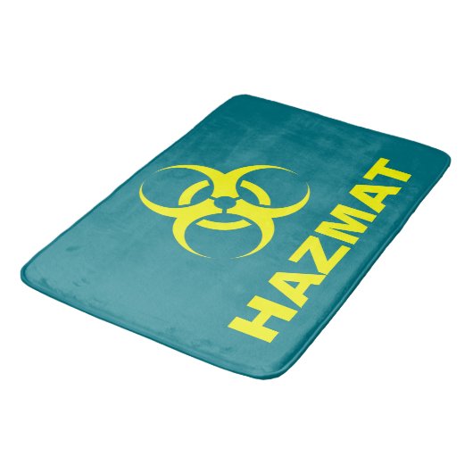 Voer op eigen risico in - Hazmat Bathmat Badmat (Gekanteld)