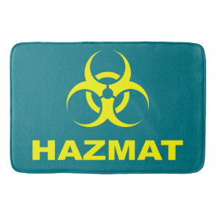 Voer op eigen risico in - Hazmat Bathmat Badmat