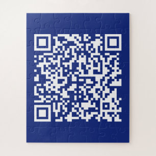 Voer URL Instant gegenereerde QR-code in   Marineb Legpuzzel