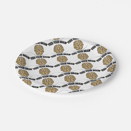 VOER UW BRAIN PAPIEREN BORDJE (Gekanteld)