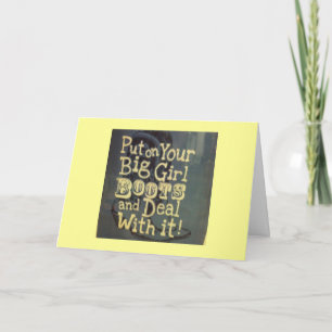 VOER UW GROTE MEISJES AAN/DEAL MET "40th" Kaart