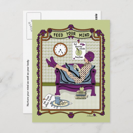 VOER UW MIND_A_ BRIEFKAART (Voorkant / Achterkant)